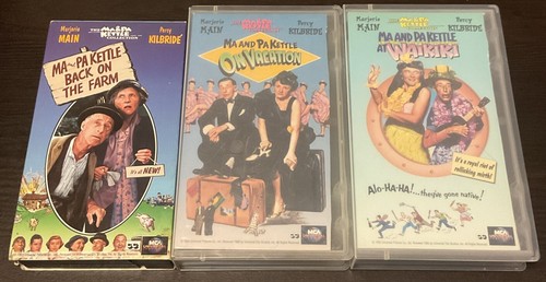 And kettle lot 3 vhs - and, of